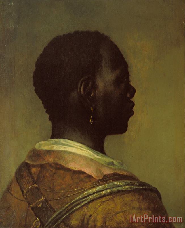 Head of a Black Man painting - Govaert Flinck Head of a Black Man Art Print