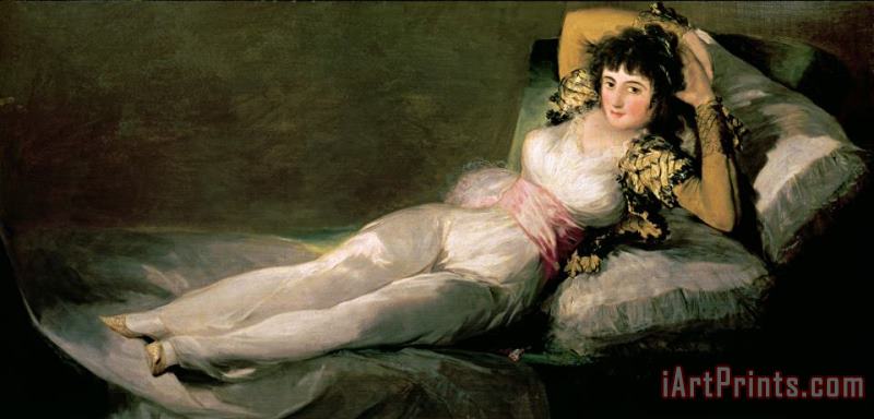 Goya The Clothed Maja Art Painting