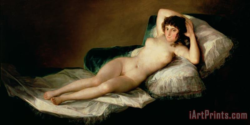 Goya The Naked Maja Art Painting