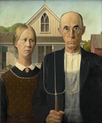 Grant Wood American Gothic