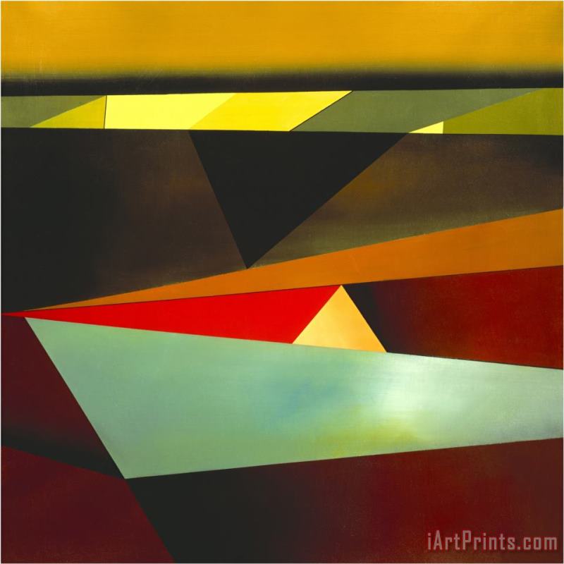 Prism 1 painting - Gregory Garrett Prism 1 Art Print