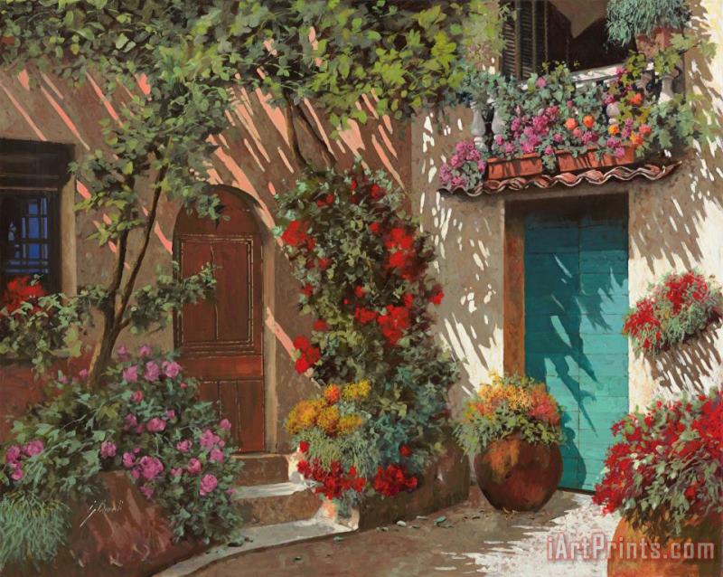 Collection 7 Fiori In Cortile Art Painting