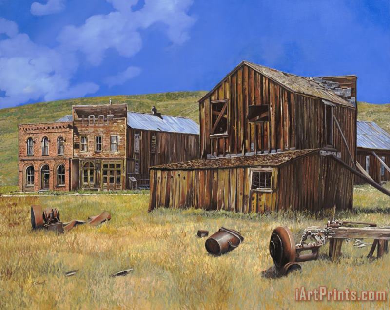 Collection 7 ghost town of Bodie-California Art Painting
