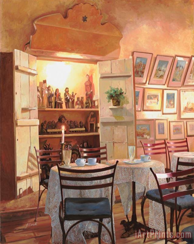 Il Caffe Dell'armadio painting - Collection 7 Il Caffe Dell'armadio Art Print
