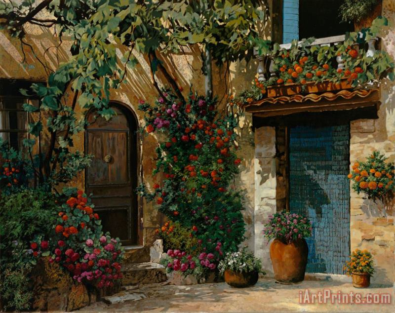 Il Giardino Francese painting - Collection 7 Il Giardino Francese Art Print