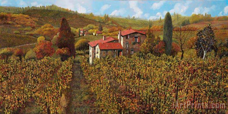 Collection 7 Le Vigne Toscane Art Print