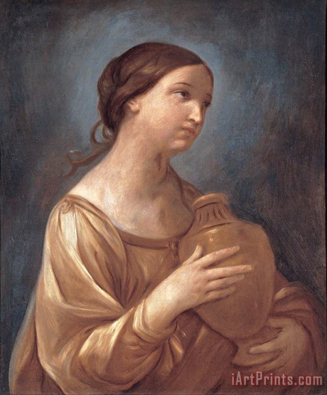 Guido Reni Magdalene with The Jar of Ointment Art Painting