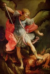 Guido Reni The Archangel Michael defeating Satan