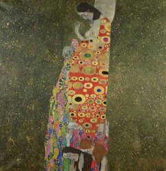 Gustav Klimt Hope II painting