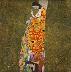 Gustav Klimt Hope Ii Lady