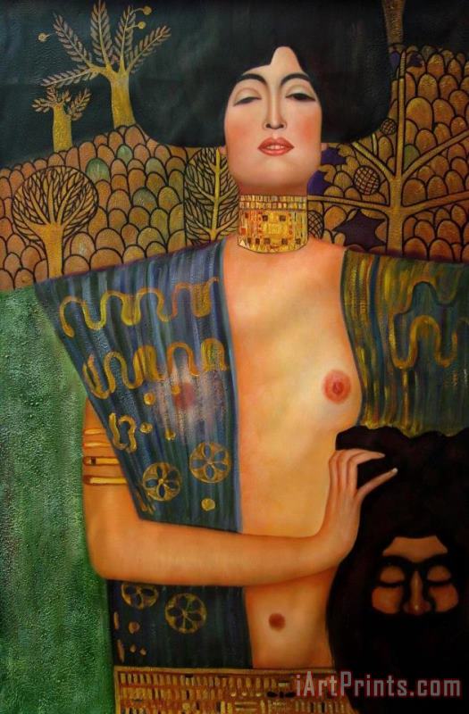 Judith painting - Gustav Klimt Judith Art Print