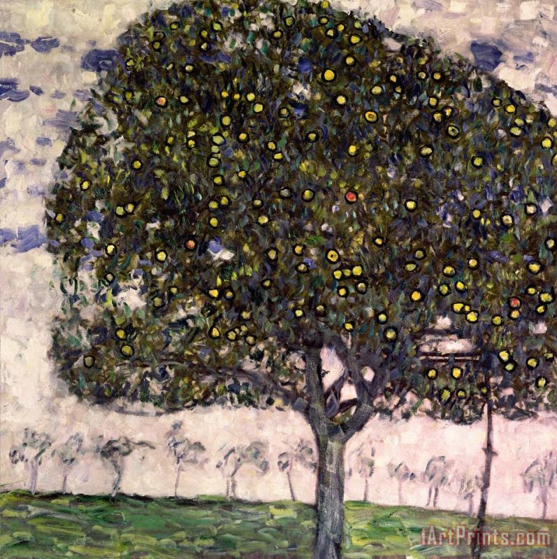 The Apple Tree II painting - Gustav Klimt The Apple Tree II Art Print