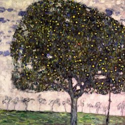 Gustav Klimt The Apple Tree II painting