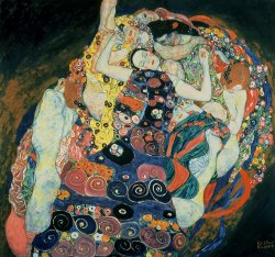 Gustav Klimt The Maiden painting Gustav Klimt The Maiden painting