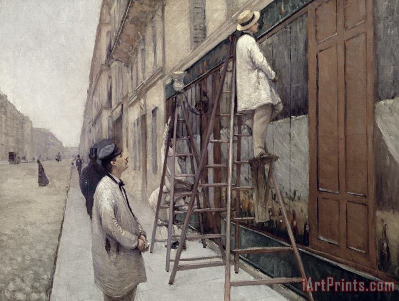 Gustave Caillebotte The Painters Art Print