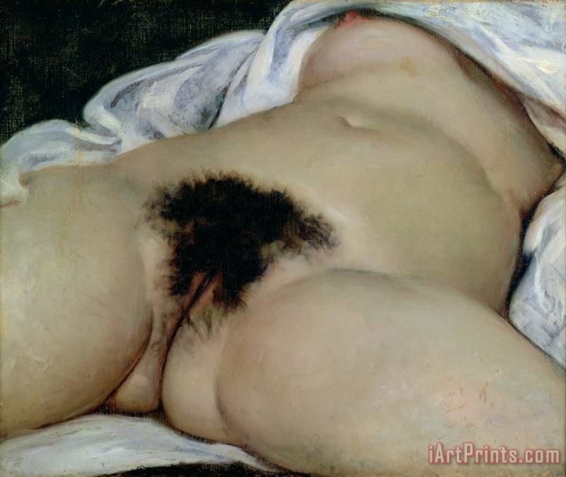The Origin of the World painting - Gustave Courbet The Origin of the World Art Print
