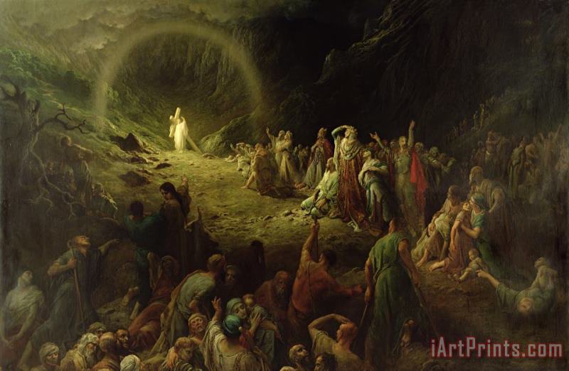 Gustave Dore The Valley of Tears Art Print