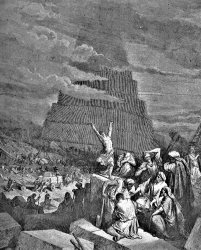 Gustave Dore Tower Of Babel Bible Illustration