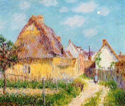 Gustave Loiseau Cottage at Le Vaudreuil painting