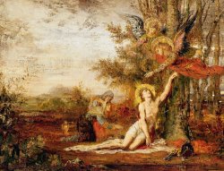 Gustave Moreau Christ With Angels