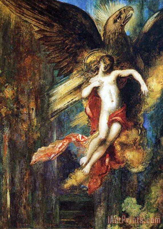 Gustave Moreau Ganymede Art Painting