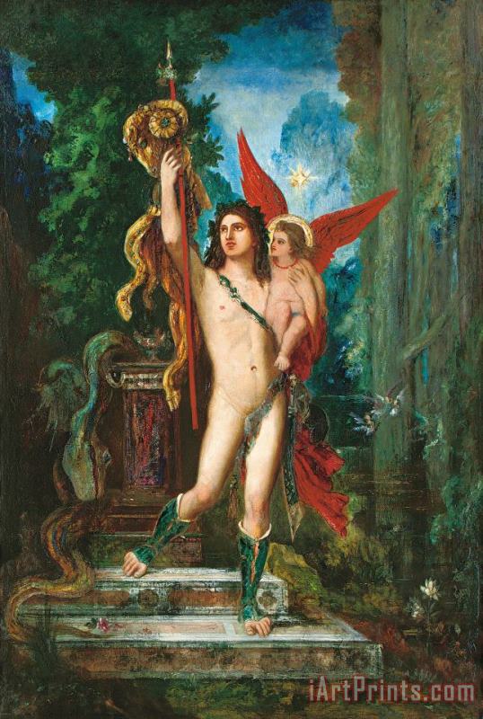 Gustave Moreau Jason And Eros Art Painting