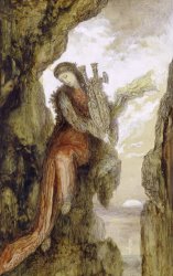 Gustave Moreau Sappho On The Cliff painting