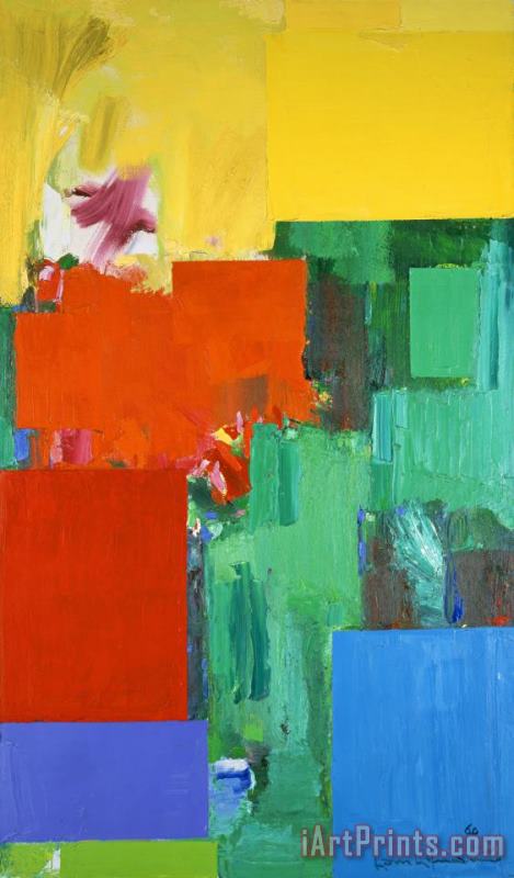 Hans Hofmann Elysium, 1960 Art Painting
