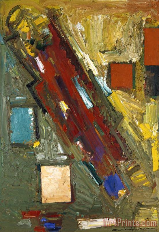 Hans Hofmann Into Outer Space Art Painting