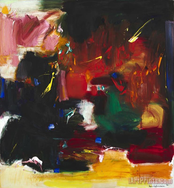 Hans Hofmann Summer Night's Bliss Art Painting