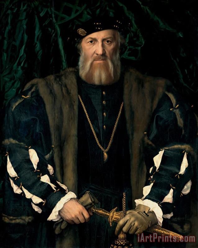 Hans Holbein the Younger Charles De Solier Lord Of Morette Art Painting