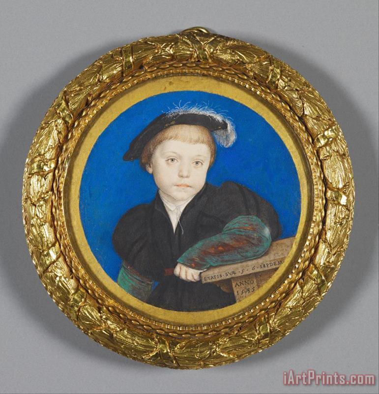 Hans Holbein the Younger Henry Brandon, 2nd Duke of Suffolk (1535 51) Art Painting