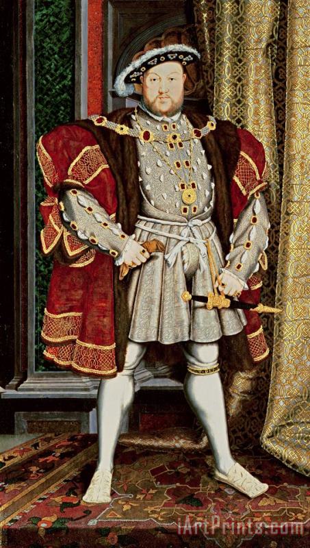 Hans Holbein the Younger Henry VIII Art Print