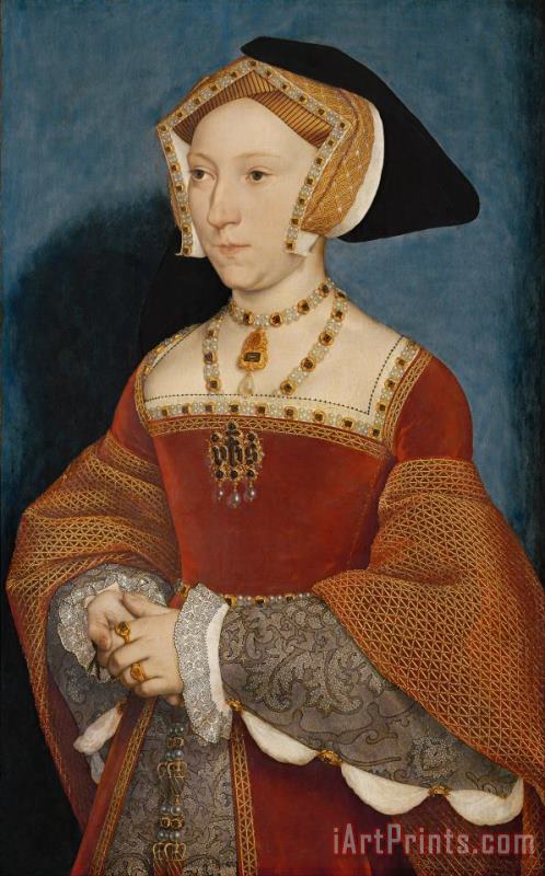 Jane Seymour Queen Of England painting - Hans Holbein the Younger Jane Seymour Queen Of England Art Print