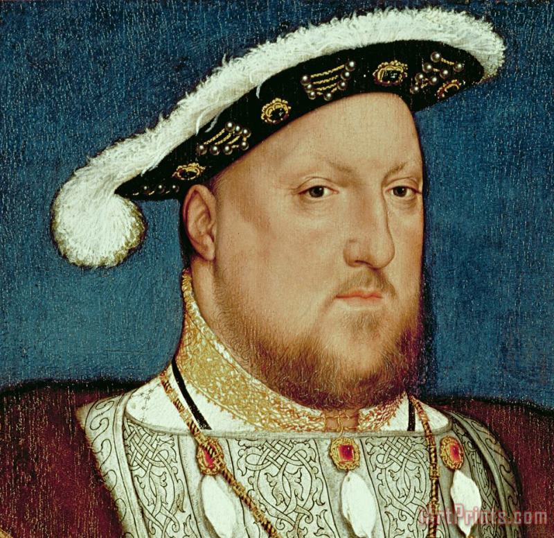 Hans The Younger King Henry VIII Portrait Wall Art Poster Print 