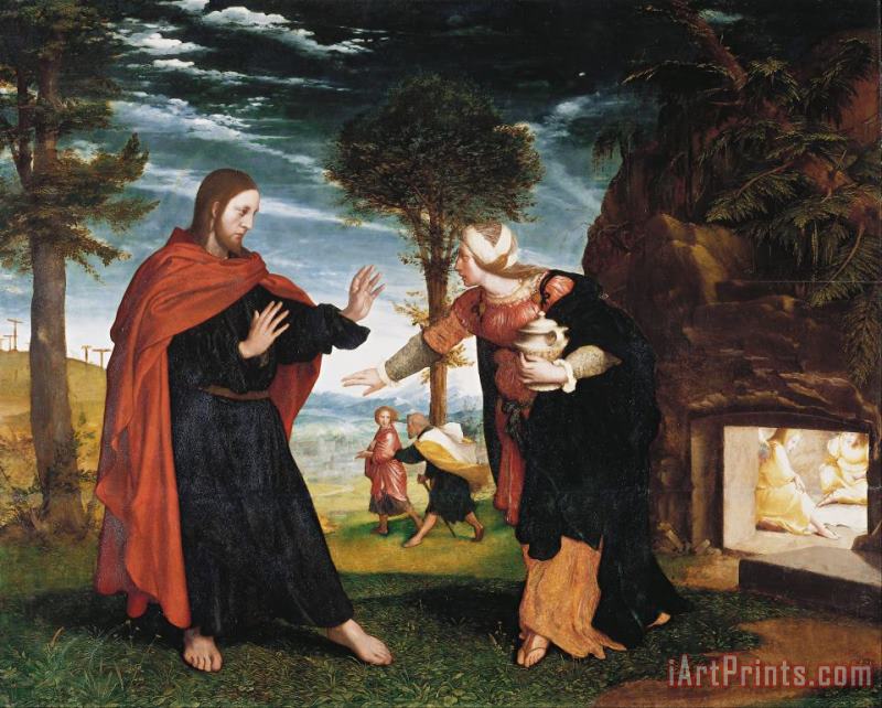 Hans Holbein the Younger Noli Me Tangere Art Painting