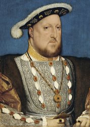 Hans Holbein the Younger Portrait Of Henry Viii King Of England