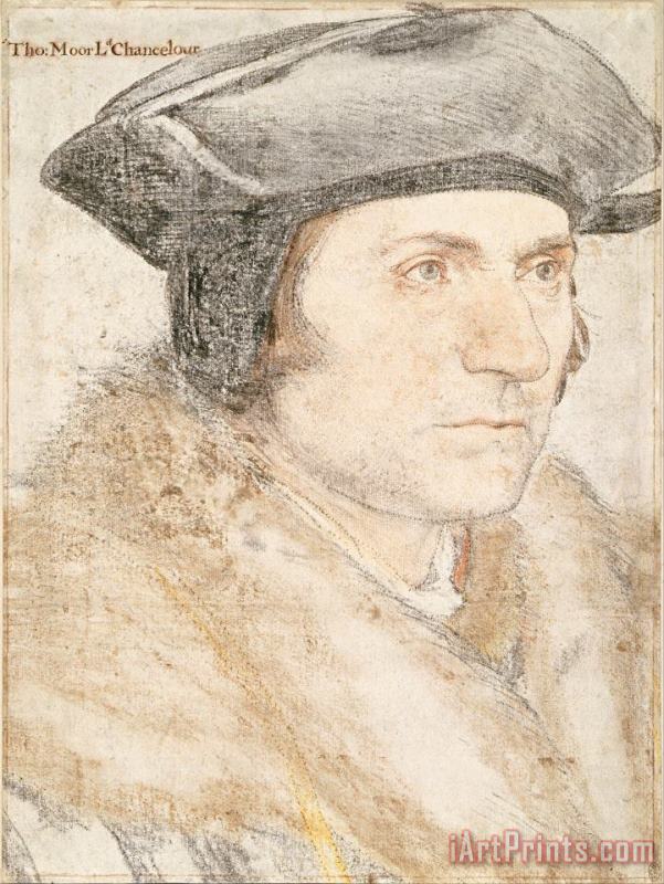 Hans Holbein the Younger Sir Thomas More (1478 1535) Art Painting