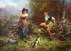 Hans Zatzka Jealous Girlfriend