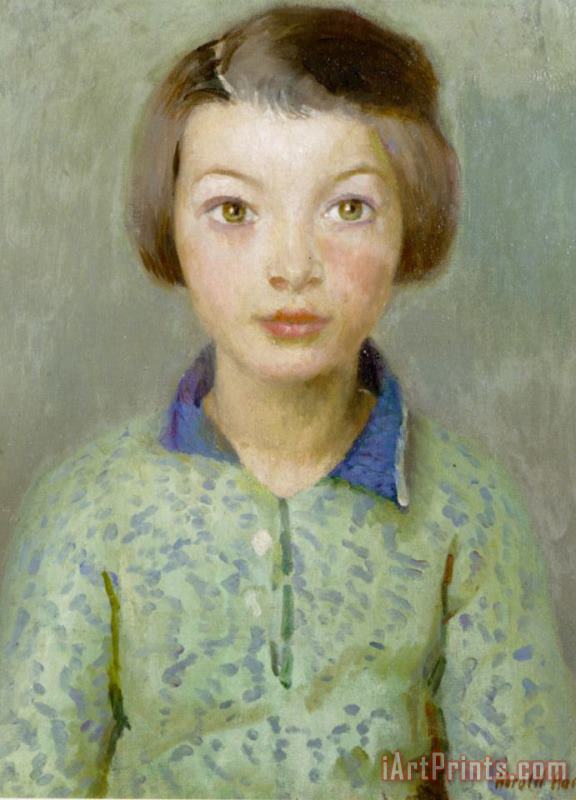 Harold Harvey A Daughter of Newlyn Art Painting