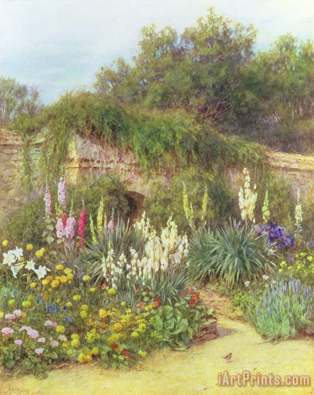 Helen Allingham Gertrude Jekyll's Garden Art Print