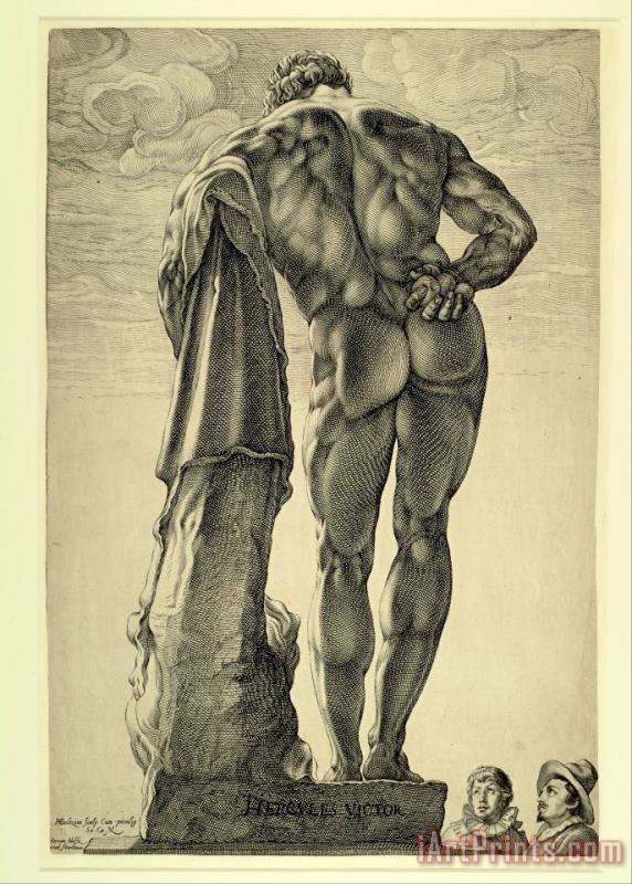 Hendrick Goltzius Farnese Hercules Art Print