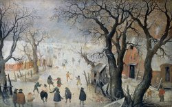 Hendrik Avercamp Winter Scene