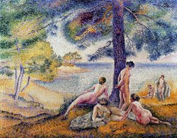 Henri-Edmond Cross In the Shade painting