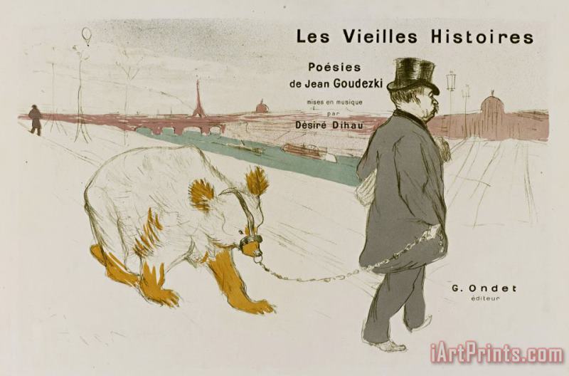 Henri de Toulouse-Lautrec Ancient Histories (les Vielles Histores) Art Painting