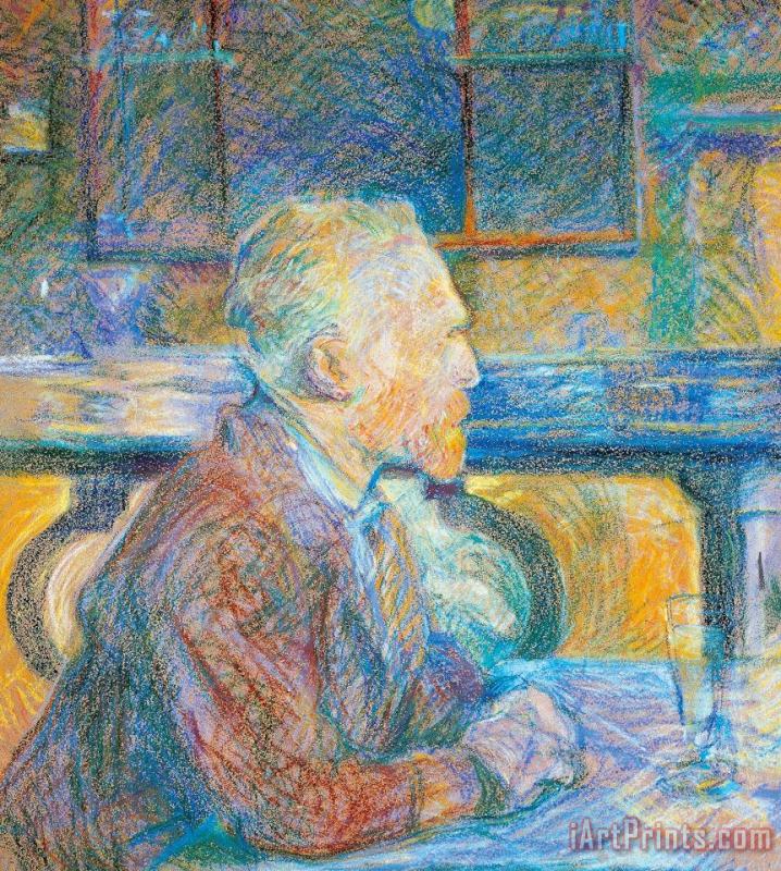 Henri de Toulouse-Lautrec Portrait Of Vincent Van Gogh Art Print