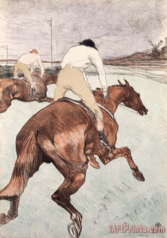 Henri de Toulouse-Lautrec The Jockey Art Print