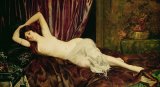 Reclining Nude by Henri Fantin Latour