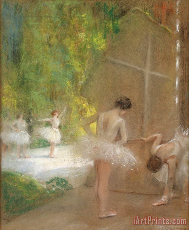Henri Gervex Three Ballerinas Art Print