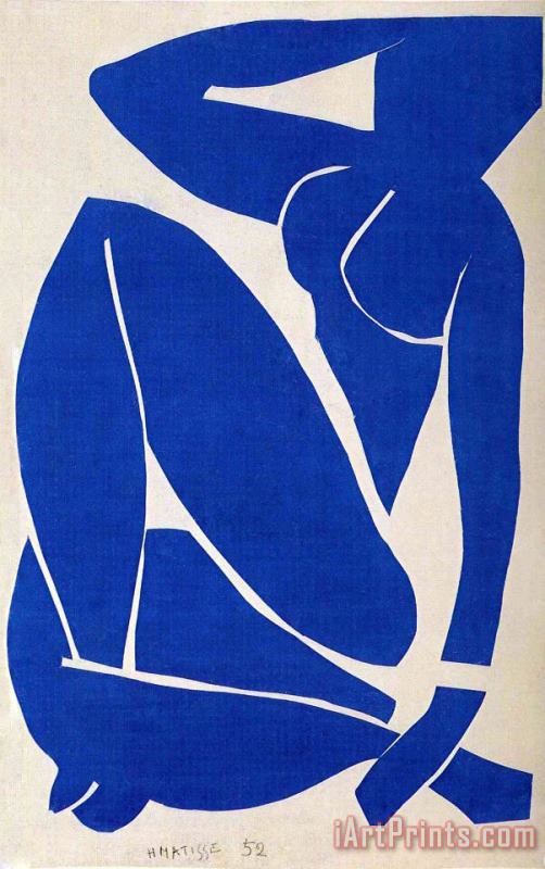 Henri Matisse Blue Nude Art Painting